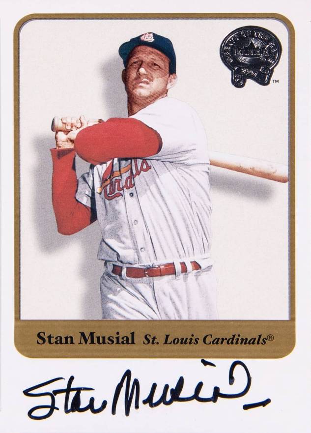 2001 Fleer Greats Stan Musial # Baseball Card