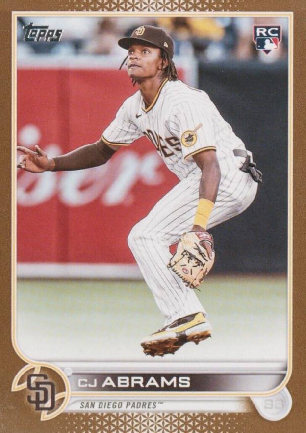 2022 Topps Update C.J. Abrams #US34 Baseball Card