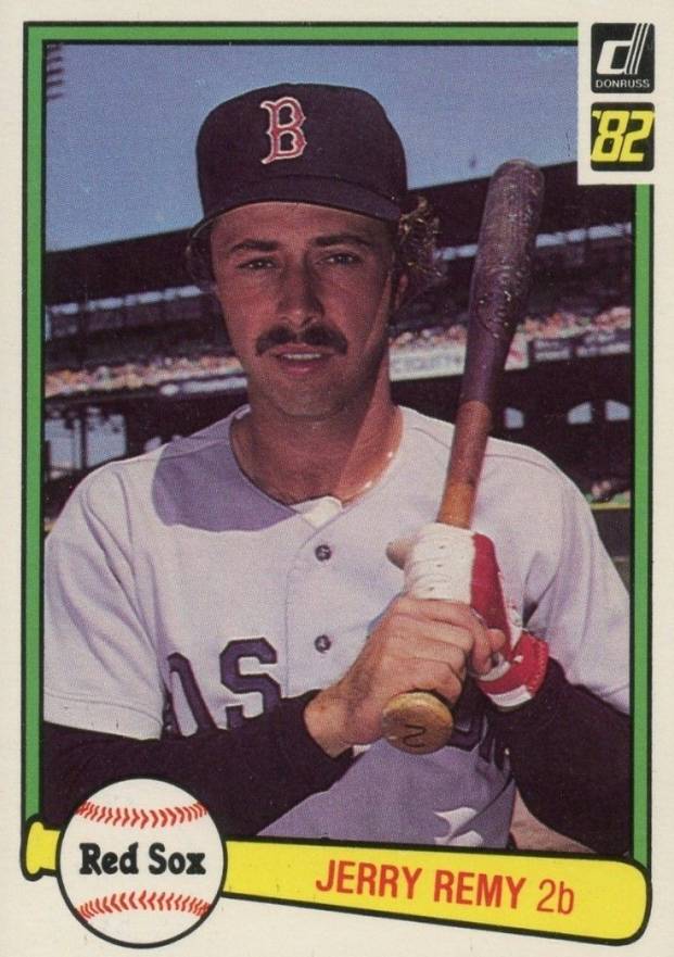 1982 Donruss Jerry Remy #156 Baseball Card