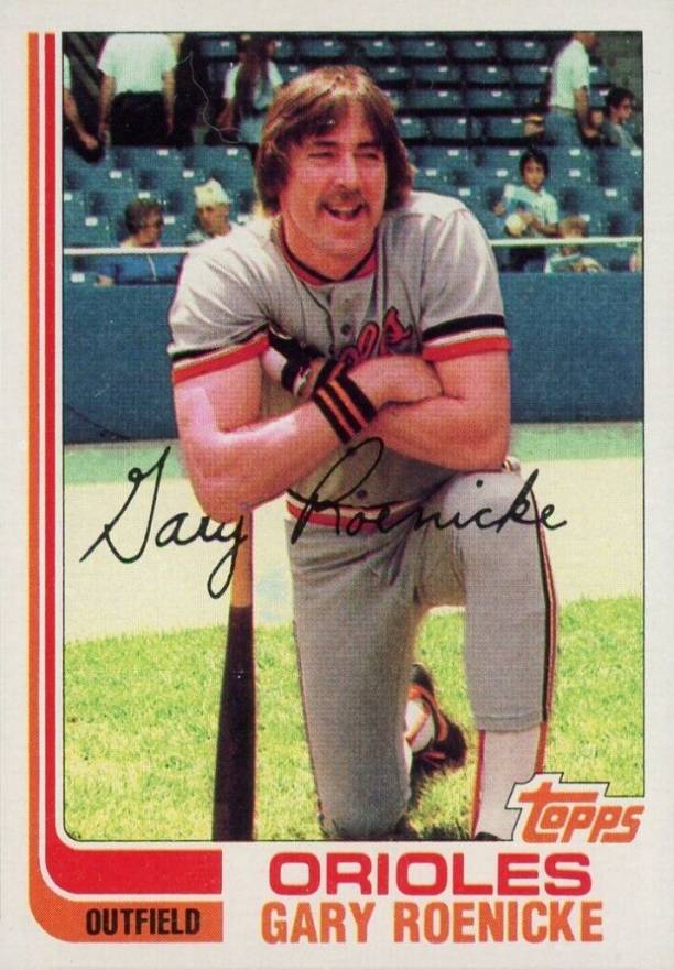 1982 Topps Gary Roenicke #204 Baseball Card
