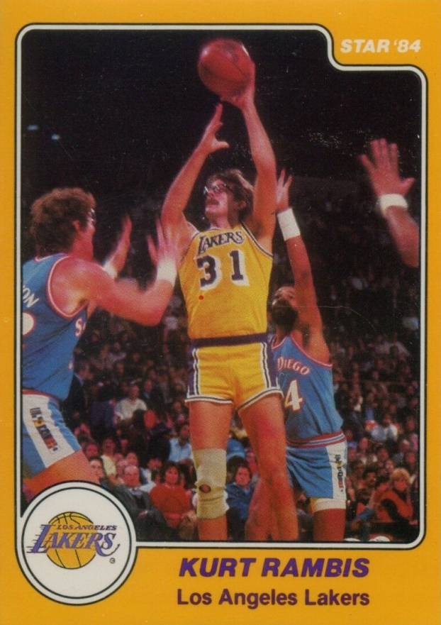 1983 Star Kurt Rambis #21 Basketball Card