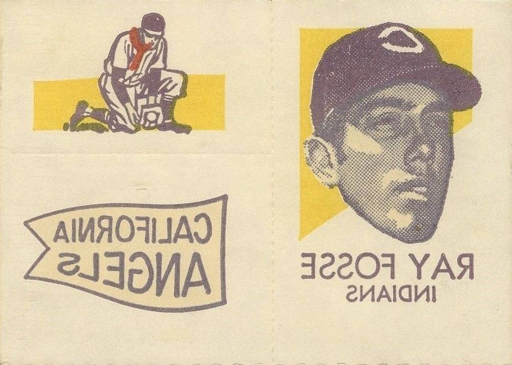 1971 Topps Tattoos Perforated Panel Ray Fosse # Baseball Card