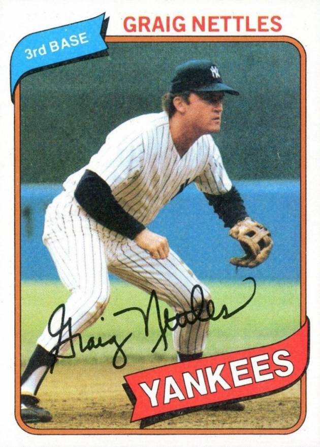 1980 Topps Graig Nettles #710 Baseball Card