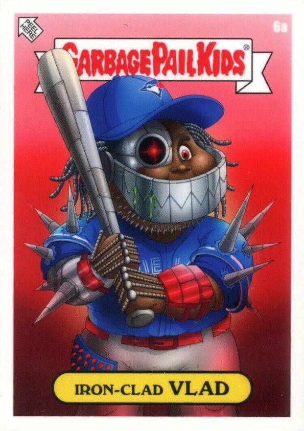 2022 Topps Garbage Pail Kids GPK X MLB Series 2 Alex Pardee Iron-Clad Vlad #6a Baseball Card