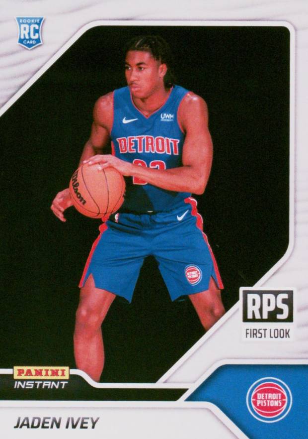 2022 Panini Instant RPS First Look Jaden Ivey #RPS-5 Basketball Card