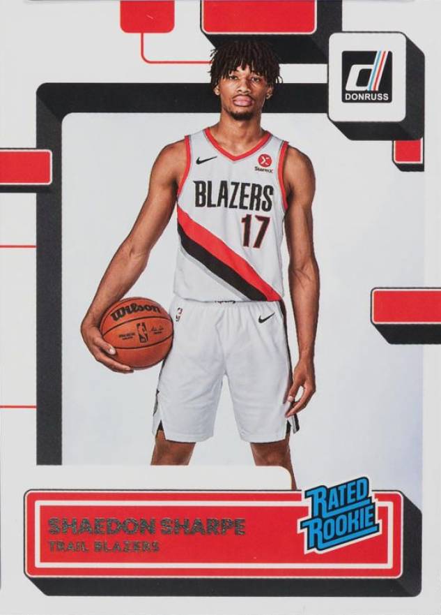 2022 Panini Donruss Shaedon Sharpe #207 Basketball Card
