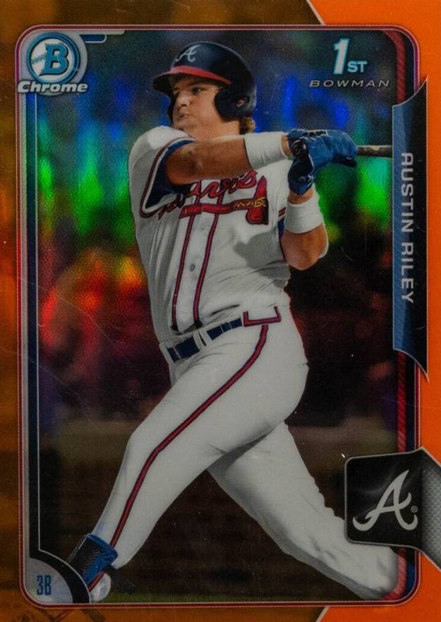 2015 Bowman Draft Austin Riley #157 Baseball Card