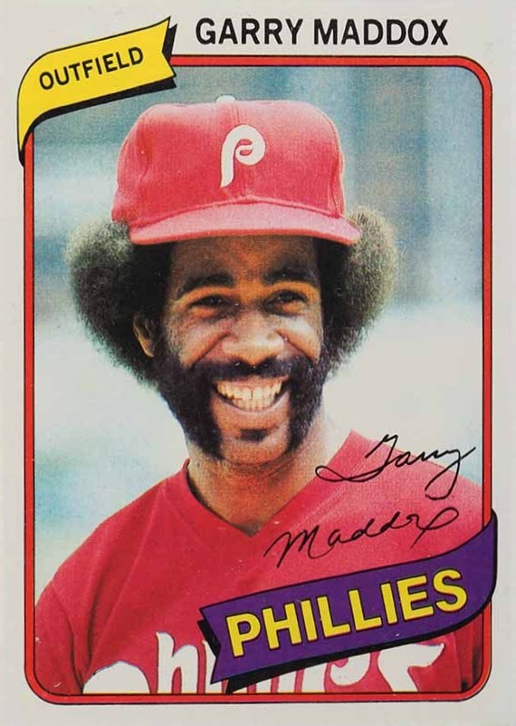 1980 Topps Garry Maddox #380 Baseball Card