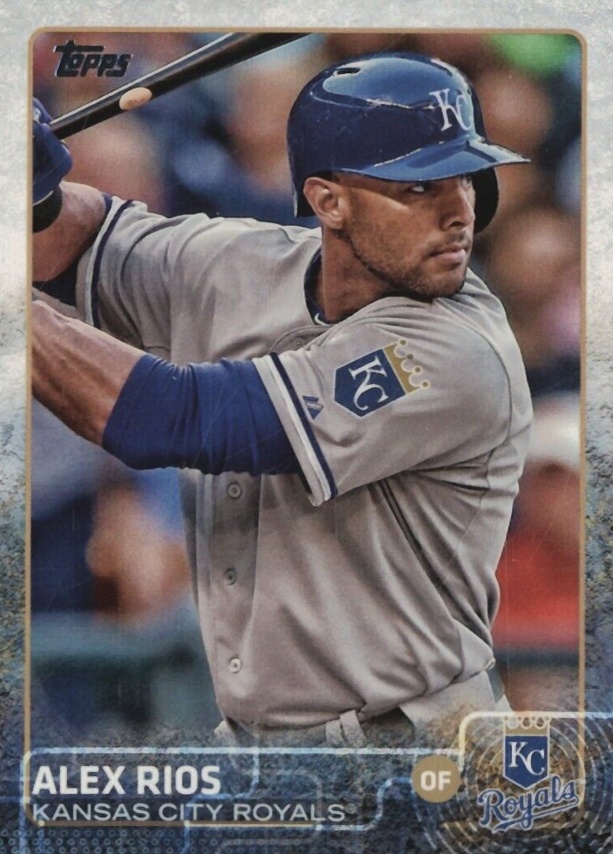 2015 Topps Alex Rios #432 Baseball Card