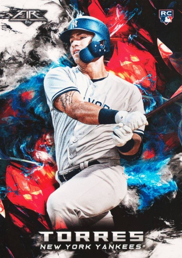 2018 Topps Fire  Gleyber Torres #119 Baseball Card