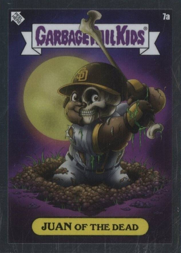 2022 Topps Garbage Pail Kids GPK X MLB Series 2 Alex Pardee Juan of the Dead #7a Baseball Card
