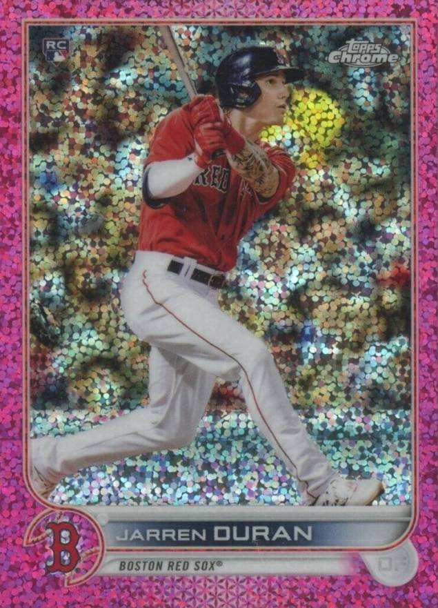 2022 Topps Chrome Jarren Duran #113 Baseball Card