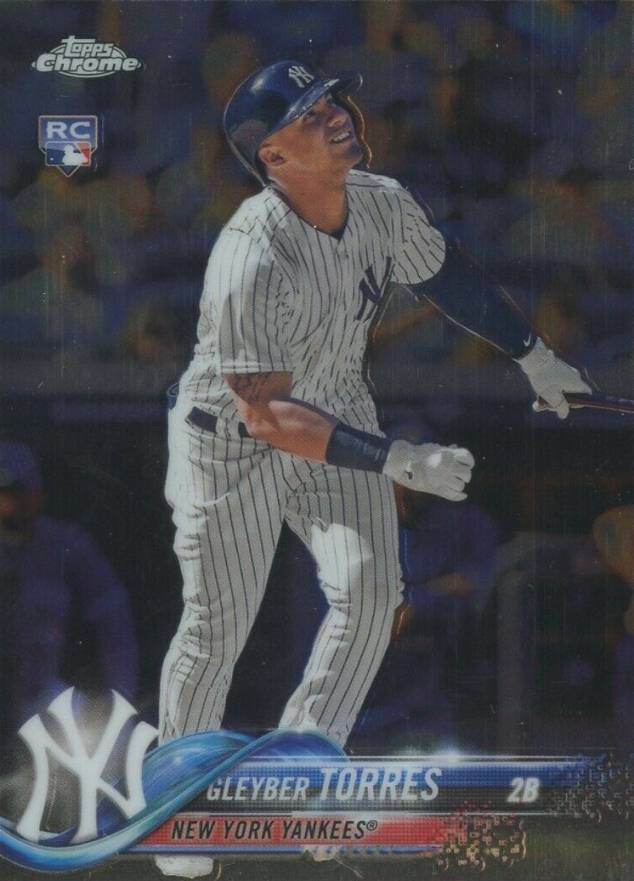 2018 Topps Chrome Update Gleyber Torres #HMT9 Baseball Card