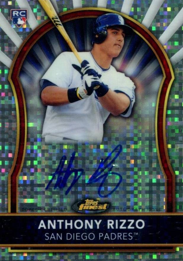 2011 Finest Anthony Rizzo #97 Baseball Card