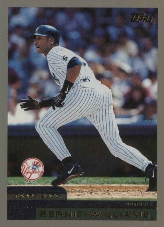 2000 Topps Bernie Williams #396 Baseball Card