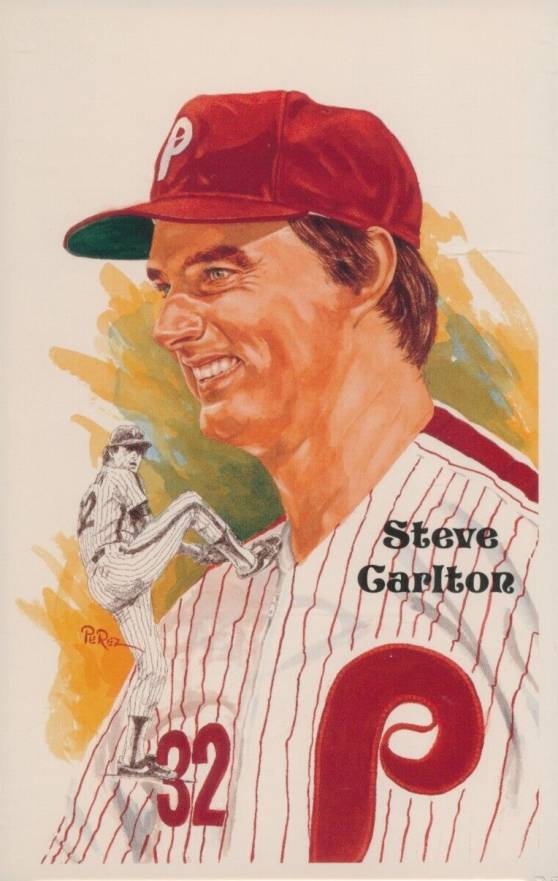 1994 Perez-Steele HOF Postcard Steve Carlton #217 Baseball Card