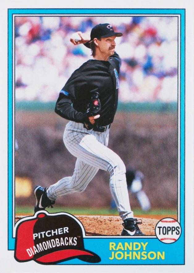 2018 Topps Archives Randy Johnson #255 Baseball Card