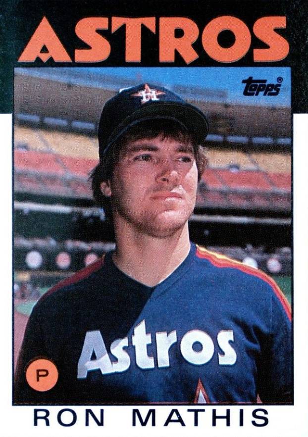 1986 Topps Ron Mathis #476 Baseball Card