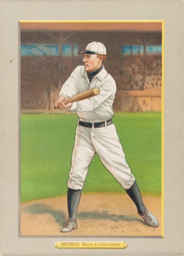 1911 Turkey Reds George Browne #84 Baseball Card