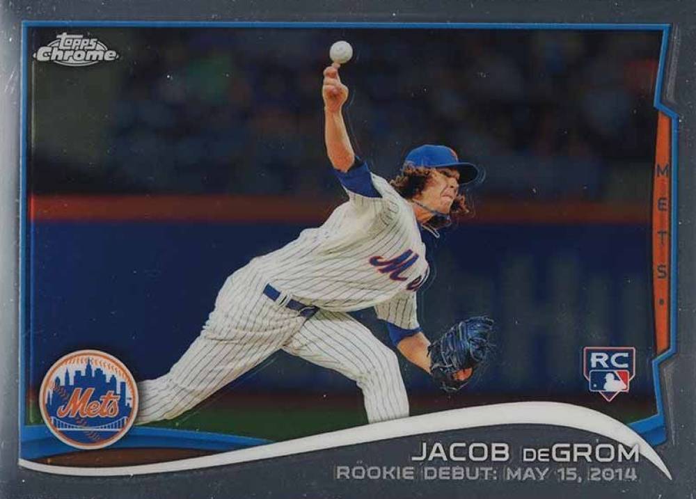 2014 Topps Chrome Update Jacob DeGrom #MB-54 Baseball Card