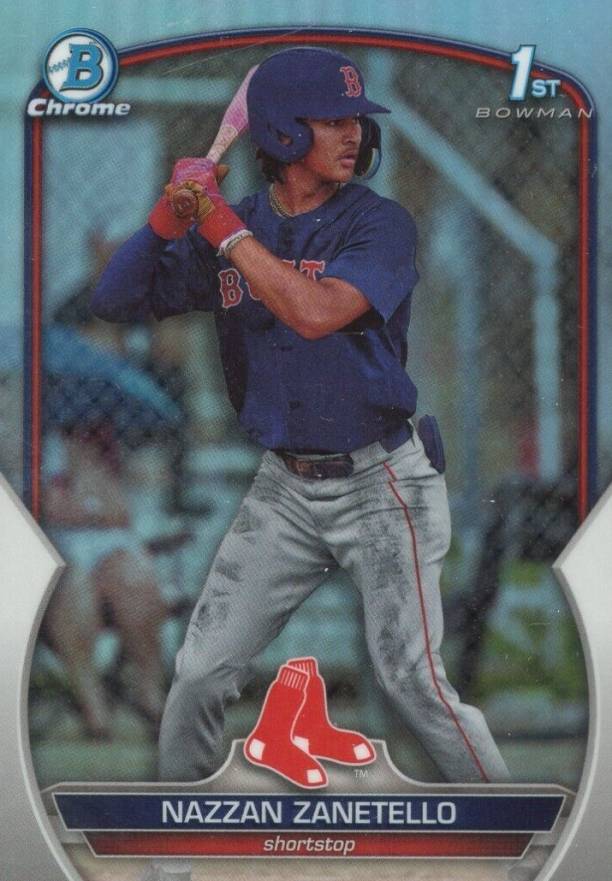 2023 Bowman Draft Nazzan Zanetello #BDC3 Baseball Card