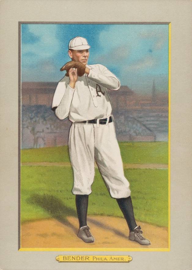 1911 Turkey Reds Chief Bender #80 Baseball Card