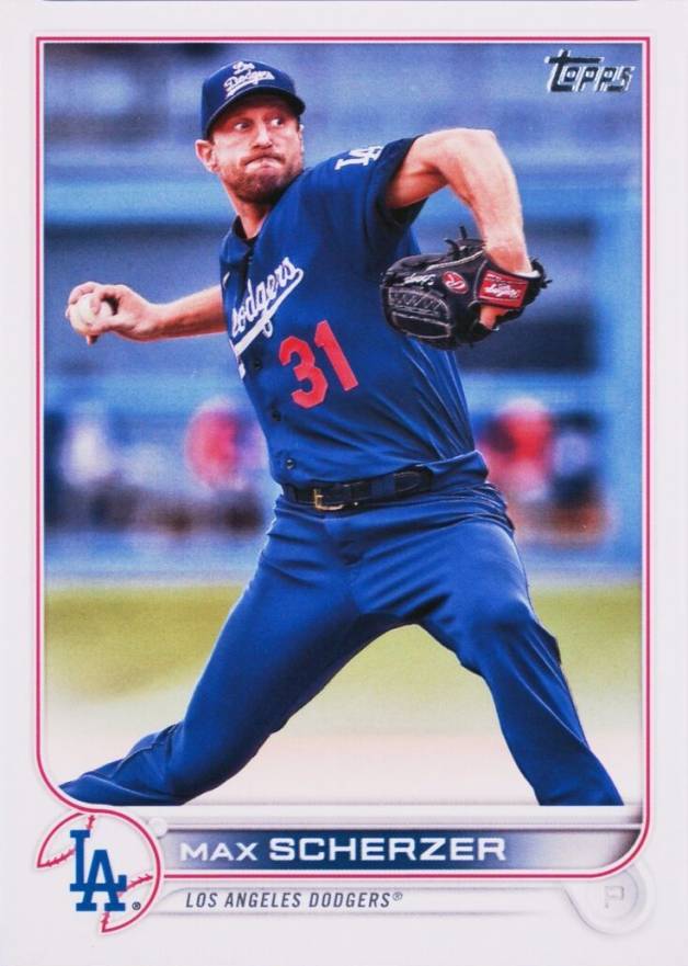 2022 Topps Max Scherzer #310 Baseball Card