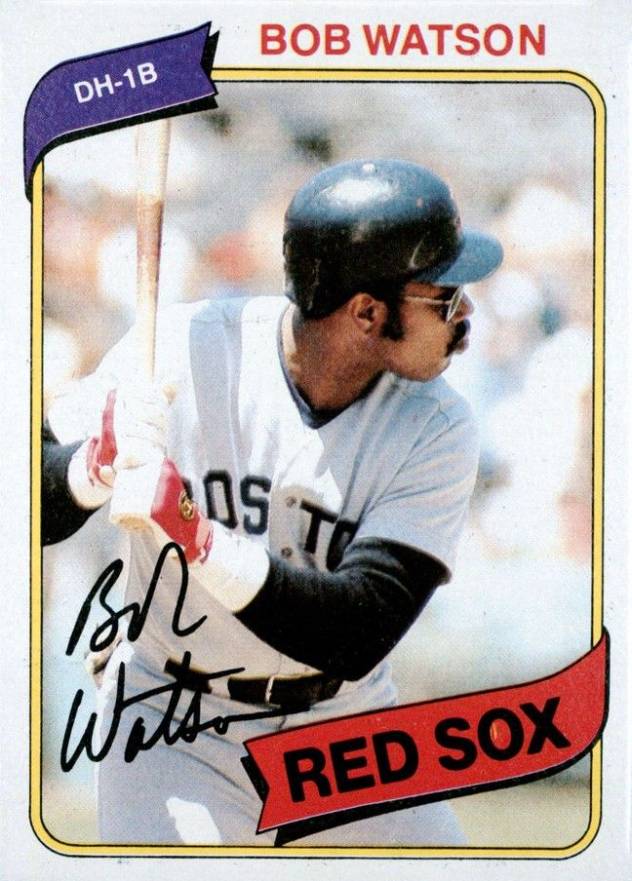 1980 Topps Bob Watson #480 Baseball Card