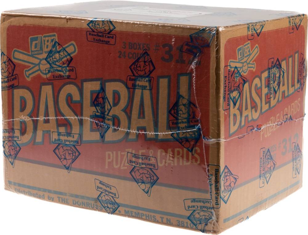 1982 Donruss Rack Pack Case #RPC Baseball Card
