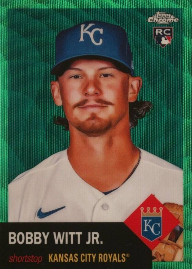 2022 Topps Chrome Platinum Anniversary Bobby Witt Jr. #61 Baseball Card