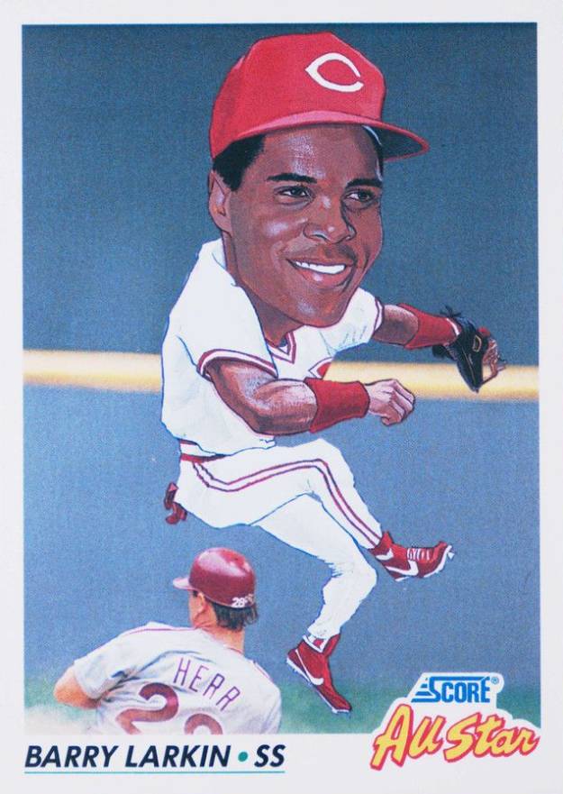 1992 Score Barry Larkin #775 Baseball Card