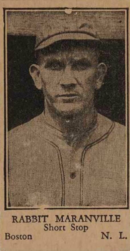 1925 Strip Card Rabbit Maranville # Baseball Card