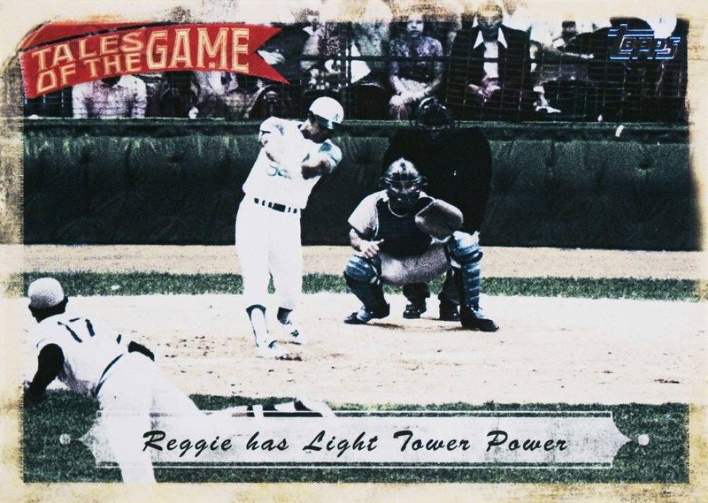 2010 Topps Tales of the Game Reggie Has Light Tower Power #TOG12 Baseball Card