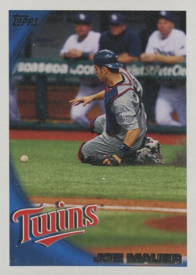 2010 Topps Joe Mauer #150 Baseball Card