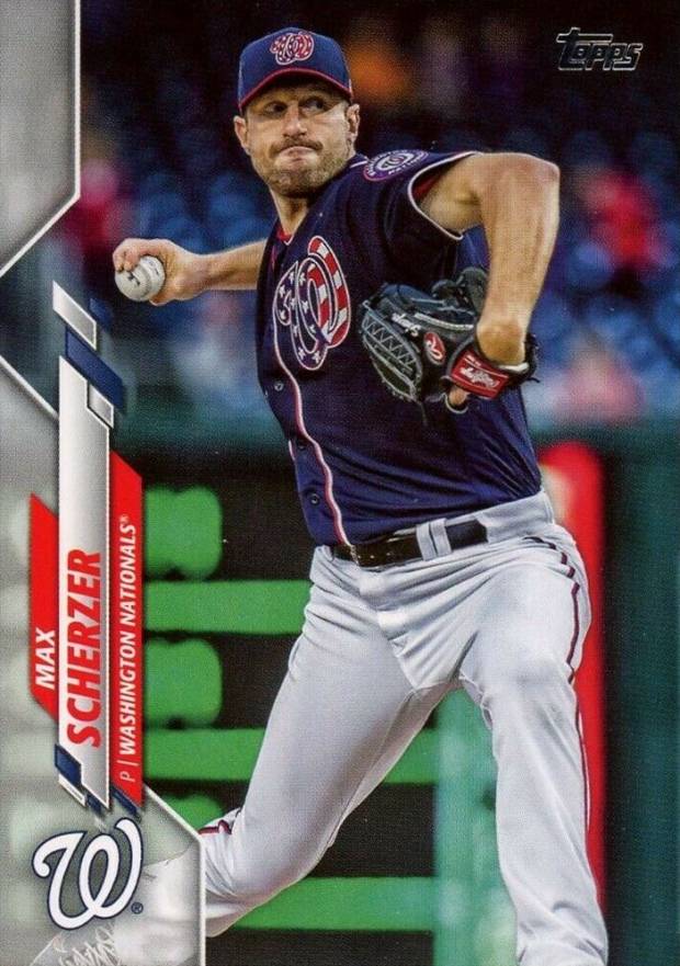 2020 Topps Max Scherzer #180 Baseball Card