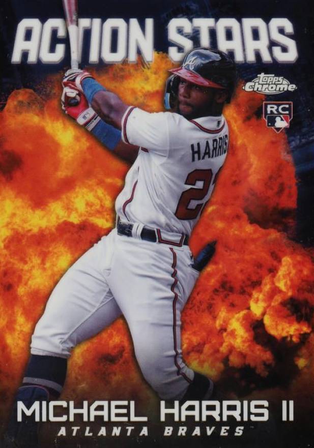 2023 Topps Chrome Update Action Stars Michael Harris II #ASC6 Baseball Card
