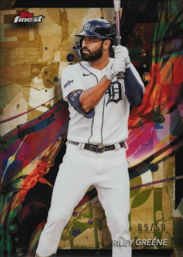2024 Topps Finest Riley Greene #58 Baseball Card
