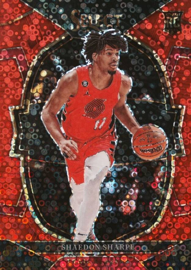 2022 Panini Select Shaedon Sharpe #71 Basketball Card