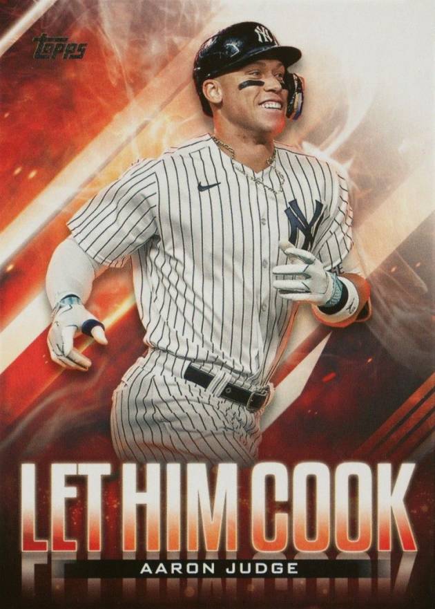 2024 Topps Update Let Him Cook Aaron Judge #LHC8 Baseball Card