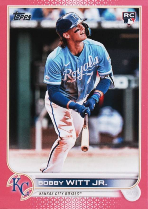 2022 Topps Update Bobby Witt Jr. #US100 Baseball Card