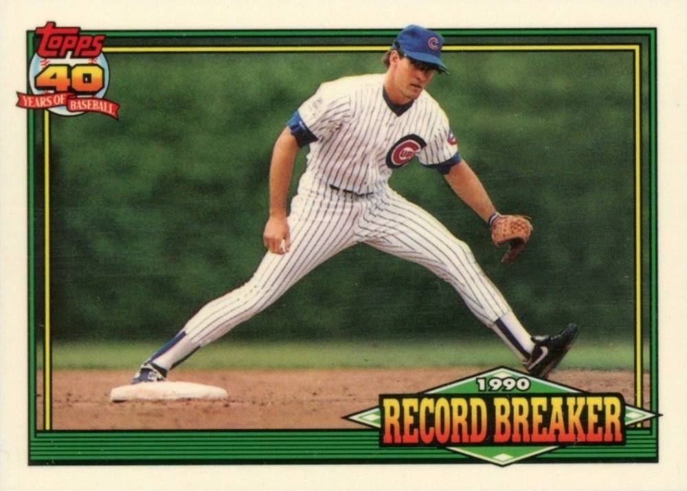 1991 Topps Tiffany Ryne Sandberg #7 Baseball Card
