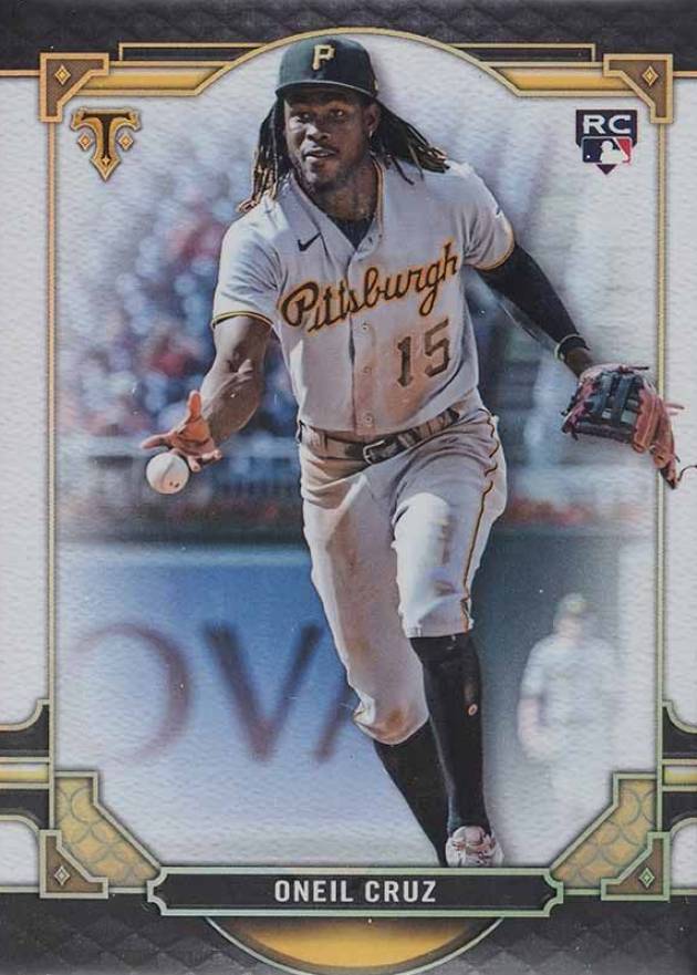 2022 Topps Triple Threads Oneil Cruz #28 Baseball Card