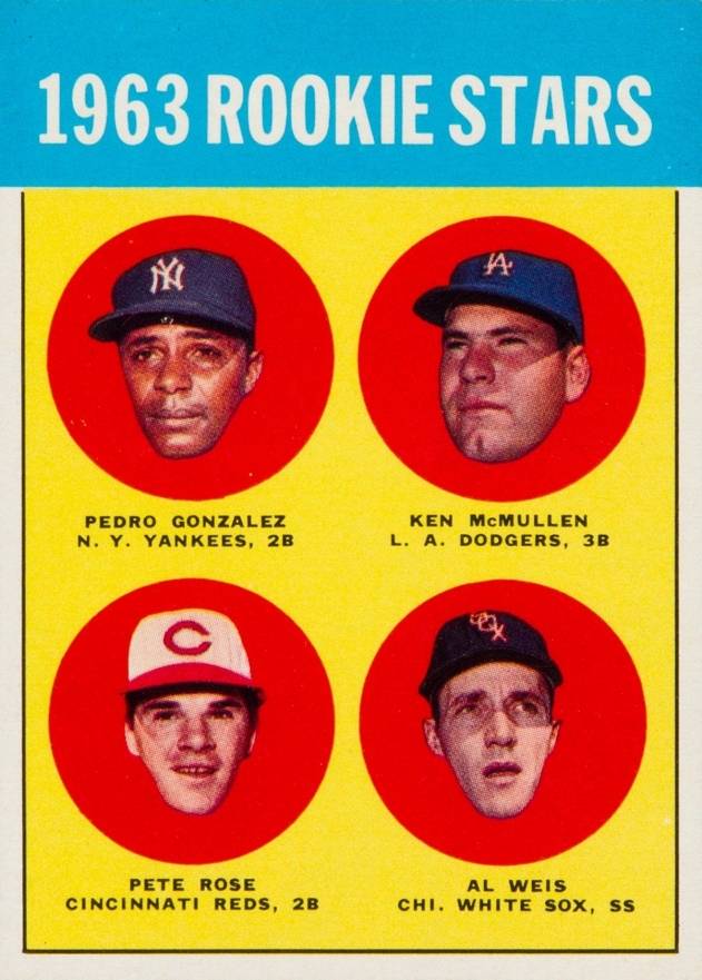 1963 Topps Pete Rose #537 Baseball Card