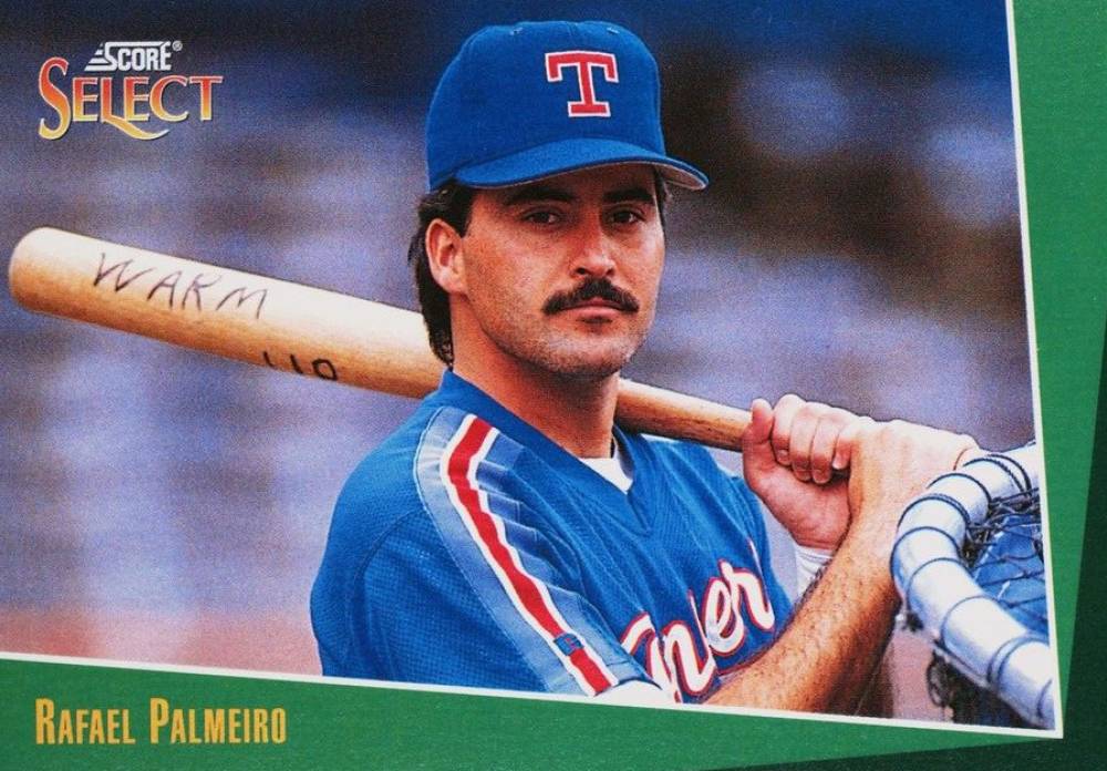 1993 Select Rafael Palmeiro #162 Baseball Card