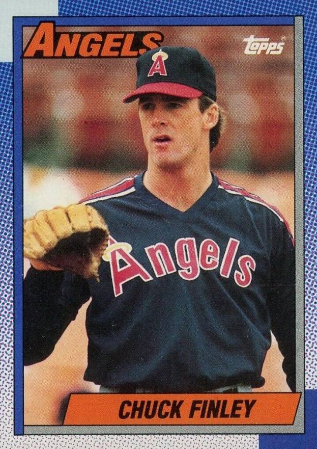 1990 Topps Chuck Finley #147 Baseball Card
