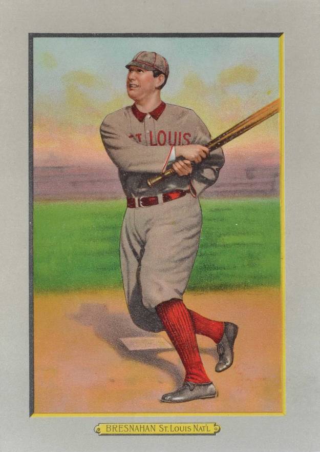 1911 Turkey Reds Roger Bresnahan #4 Baseball Card