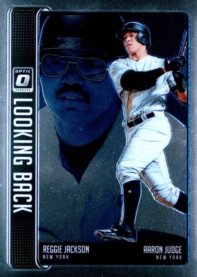 2018 Panini Donruss Optic Looking Back Aaron Judge #LB3 Baseball Card