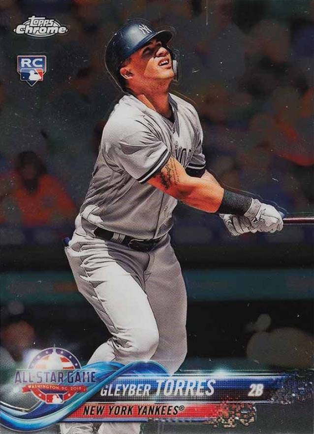 2018 Topps Chrome Update Gleyber Torres #HMT80 Baseball Card