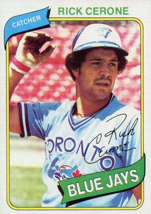 1980 Topps Rick Cerone #591 Baseball Card