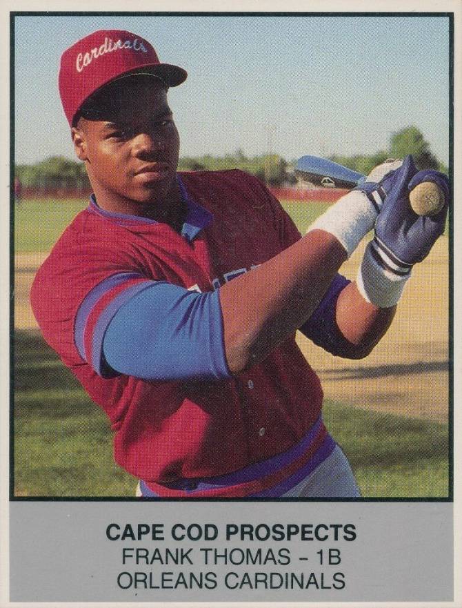 その他 1988 CAPE COD FRANK THOMAS BGS 9.5 GEM 1988 Ballpark Cape Cod League Prospects Baseball Card Set